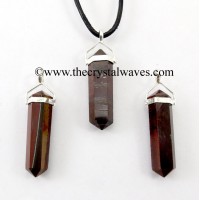 Red Tiger Eye Agate D.P Pencil S.P. Pendant 